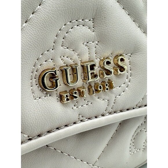 GUESS Marieke faux-leather flap convertible shoulder crossbody bag - Light Pink - Picture 9 of 10